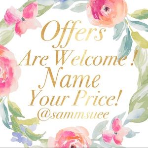 🌸 Offers are Welcome! 🌸